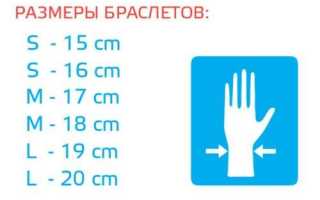 Как выбрать браслет и определить нужный размер