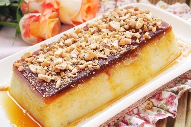 Молочный десерт из манки