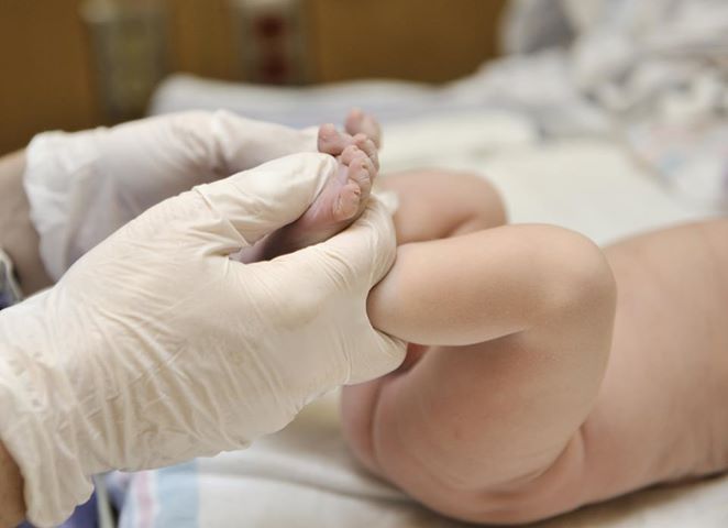 Осмотр ребенка