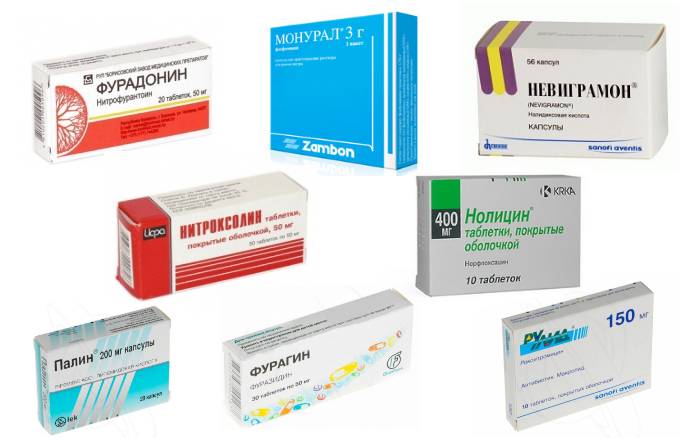 Эффективные средства от цистита Медикаменты от цистита