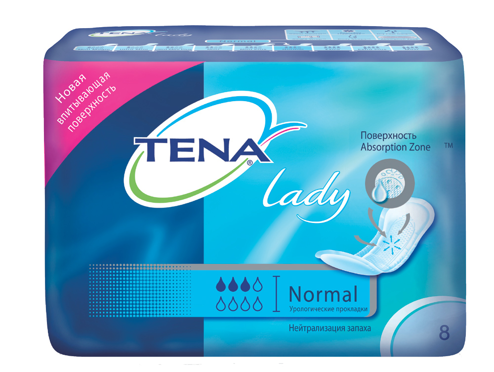 Особенности прокладок Тена Характеристика прокладок Тена