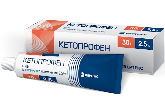устранить отечность ноги поможет кетопрофеновая мазь